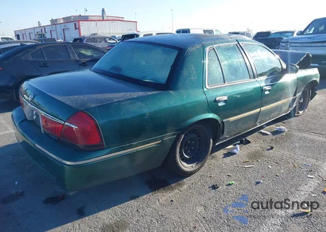 2000 Mercury Grand Marquis Ls z USA, uszkodzony, nr VIN 2MEFM75W7YX675411